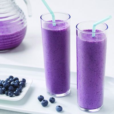 Blueberry smoothie